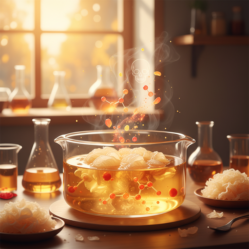 为什么银耳炖久了可能致癌？深度解析背后的化学反应与安全隐患 - 美食菜谱封面图