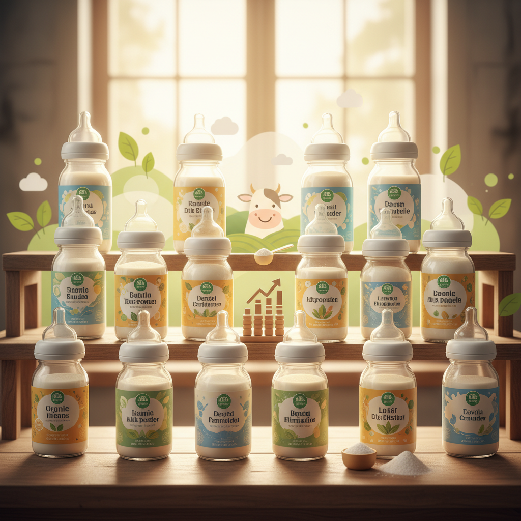 深度解析有机奶粉排行榜10强,这份口碑有机奶粉品牌推荐必看 - 母婴育儿封面图