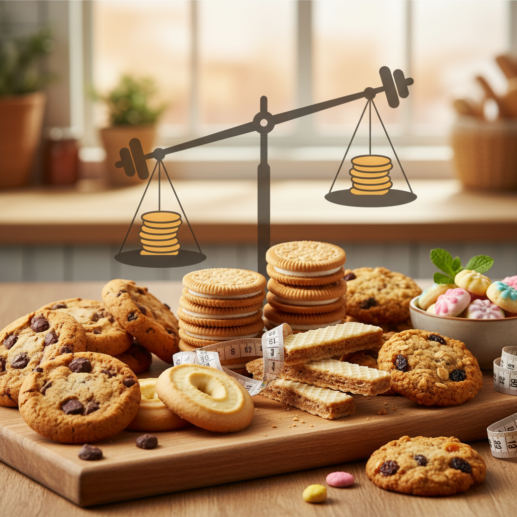 饼干的热量高不高？一文扒开6类饼干的热量真相，千万别踩坑
