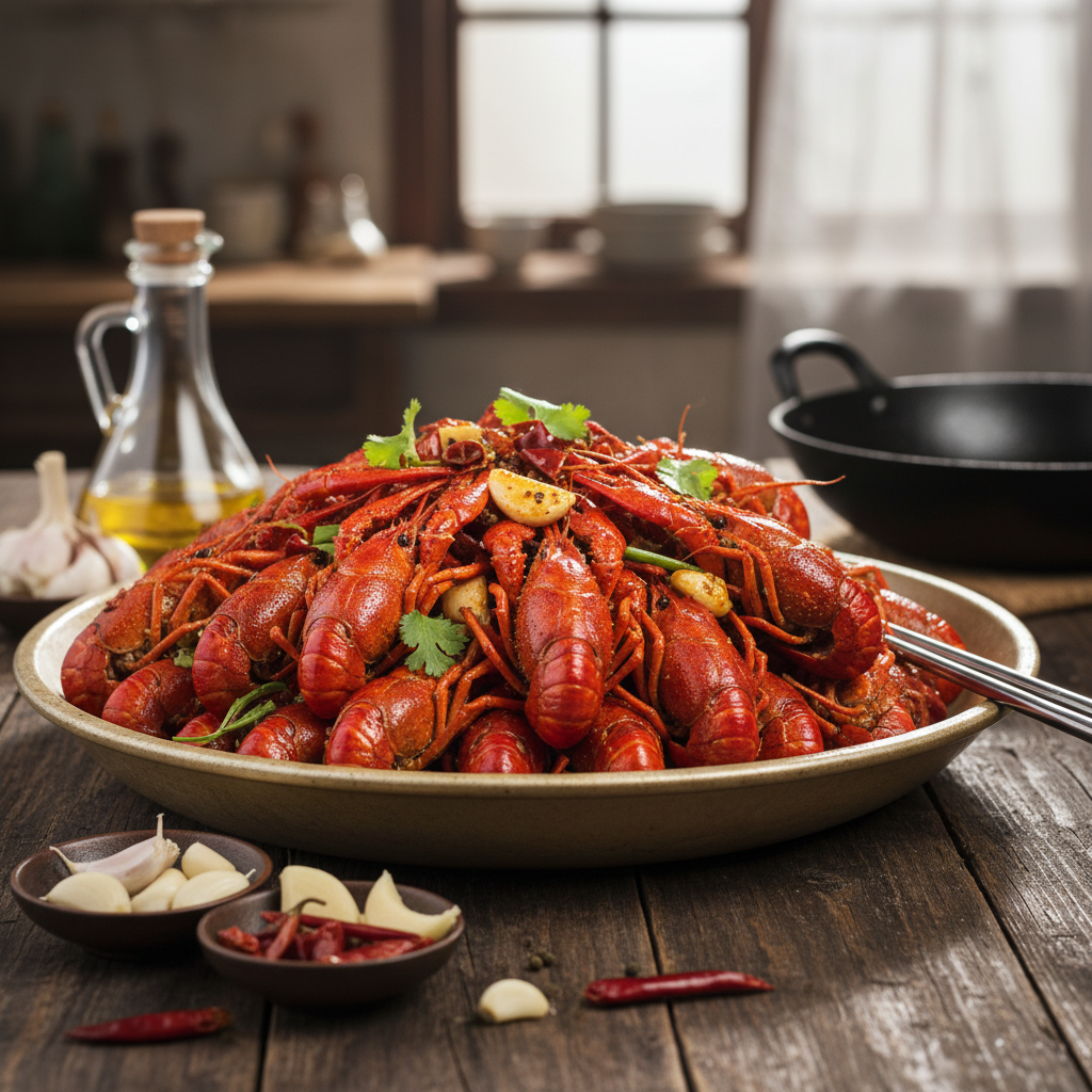 手把手教你麻辣小龙虾的做法(麻辣小龙虾的做法家庭做法)鲜香麻辣超入味