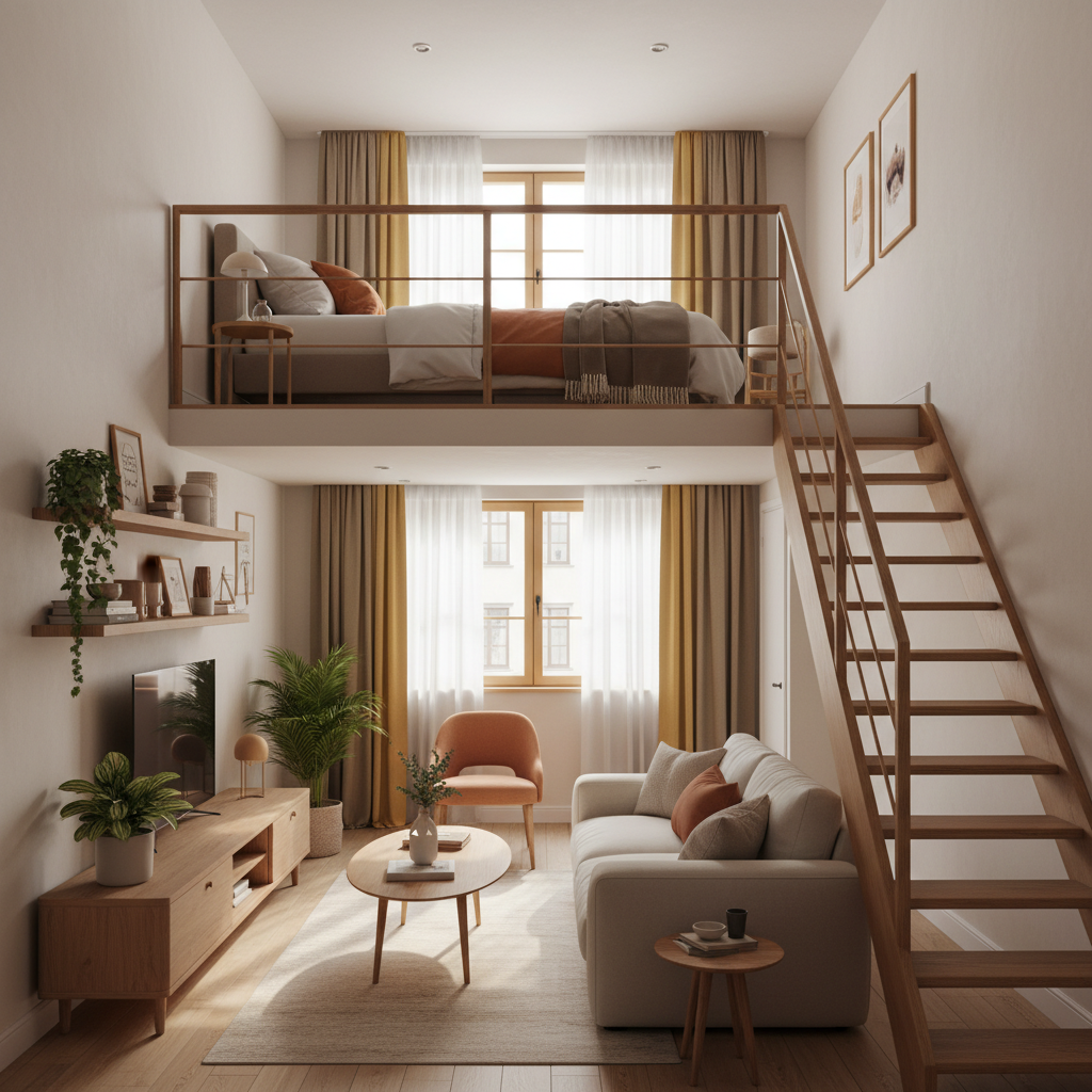 看懂小公寓装修样板房40平方图片，复式公寓装修效果图避坑指南