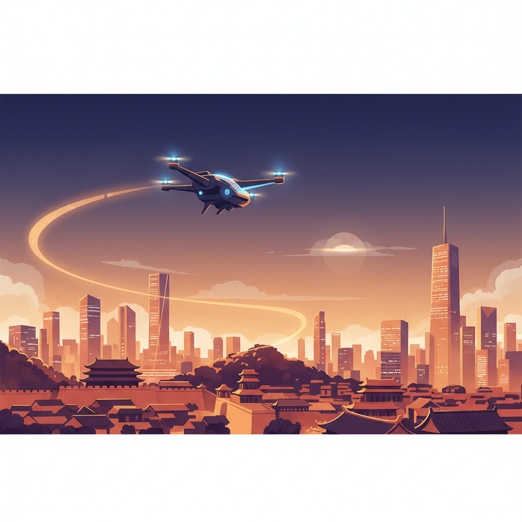 南京ufo（南京UFO视频）真相揭秘：警用无人机巡航全城