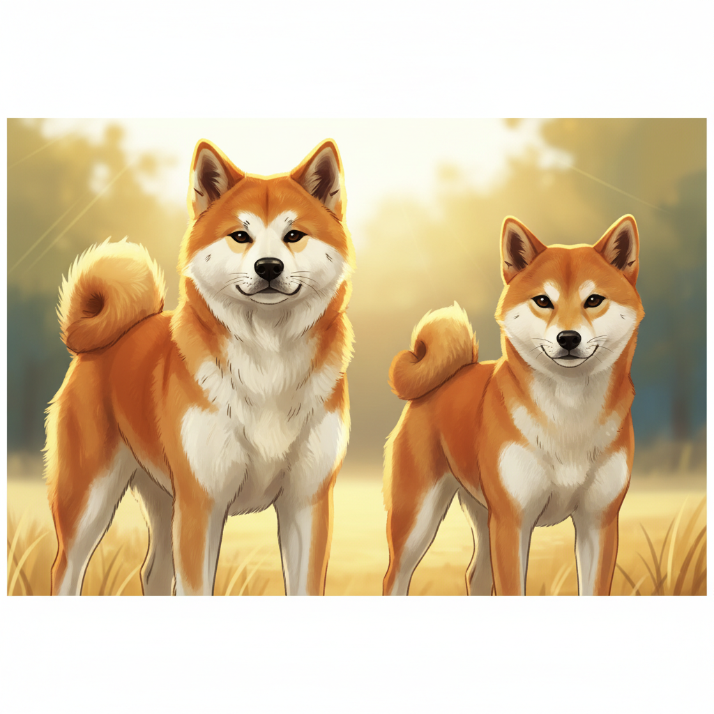 秋田犬图片(秋田犬图片高清):教你一眼区分它与柴犬