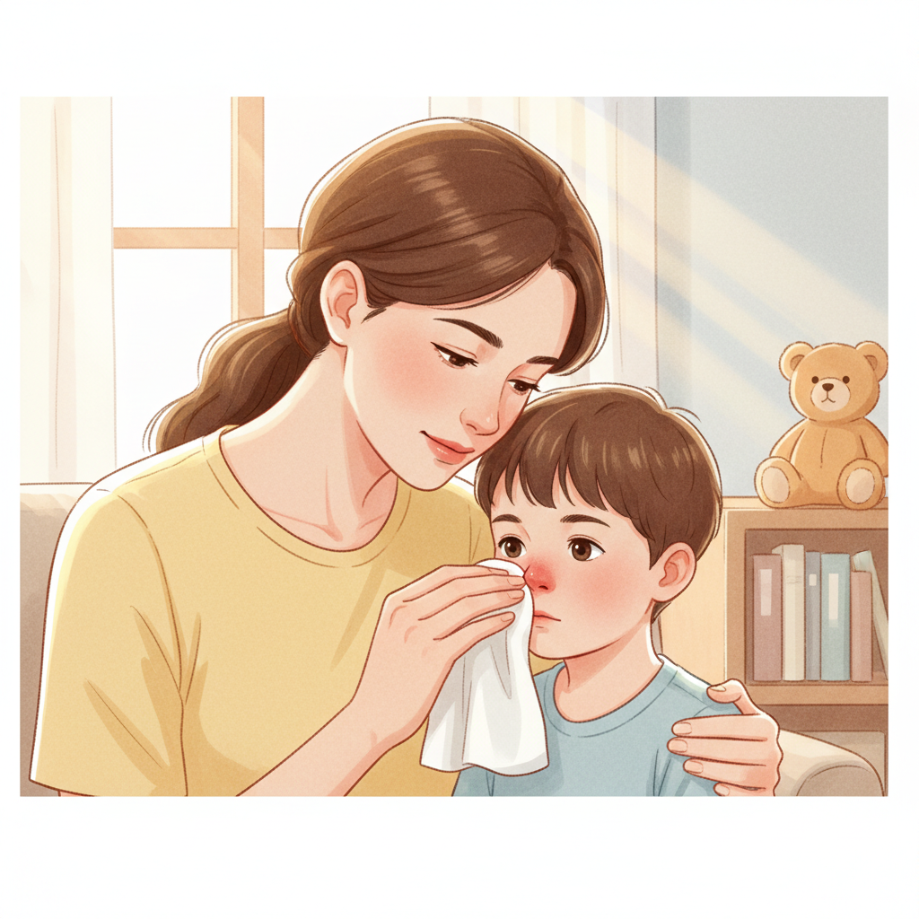 孩子频繁流鼻血?哪种流鼻血需要警惕(儿童流鼻血多发于几岁)