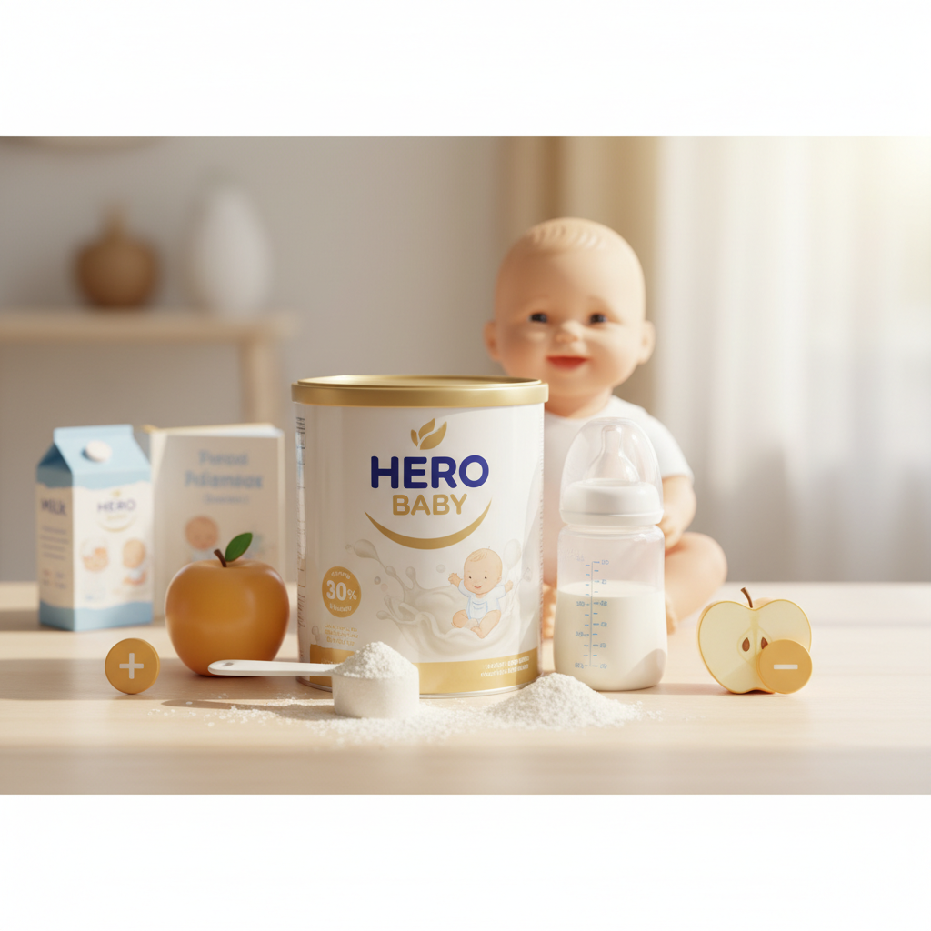 荷兰美素奶粉怎么样hero baby？优缺点评测，买前必看 - 母婴育儿封面图