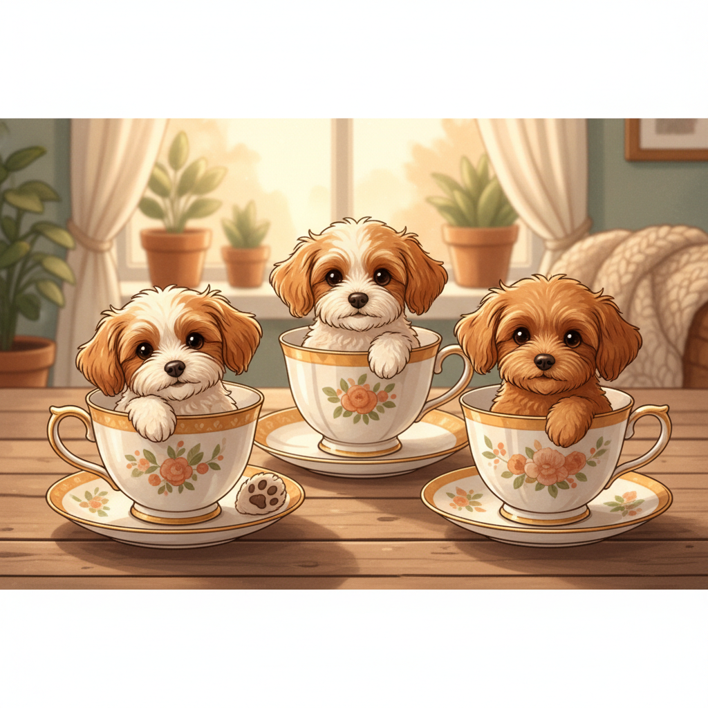 避坑指南：茶杯犬多少一只？别再盲目搜茶杯犬最少要多少元一只了