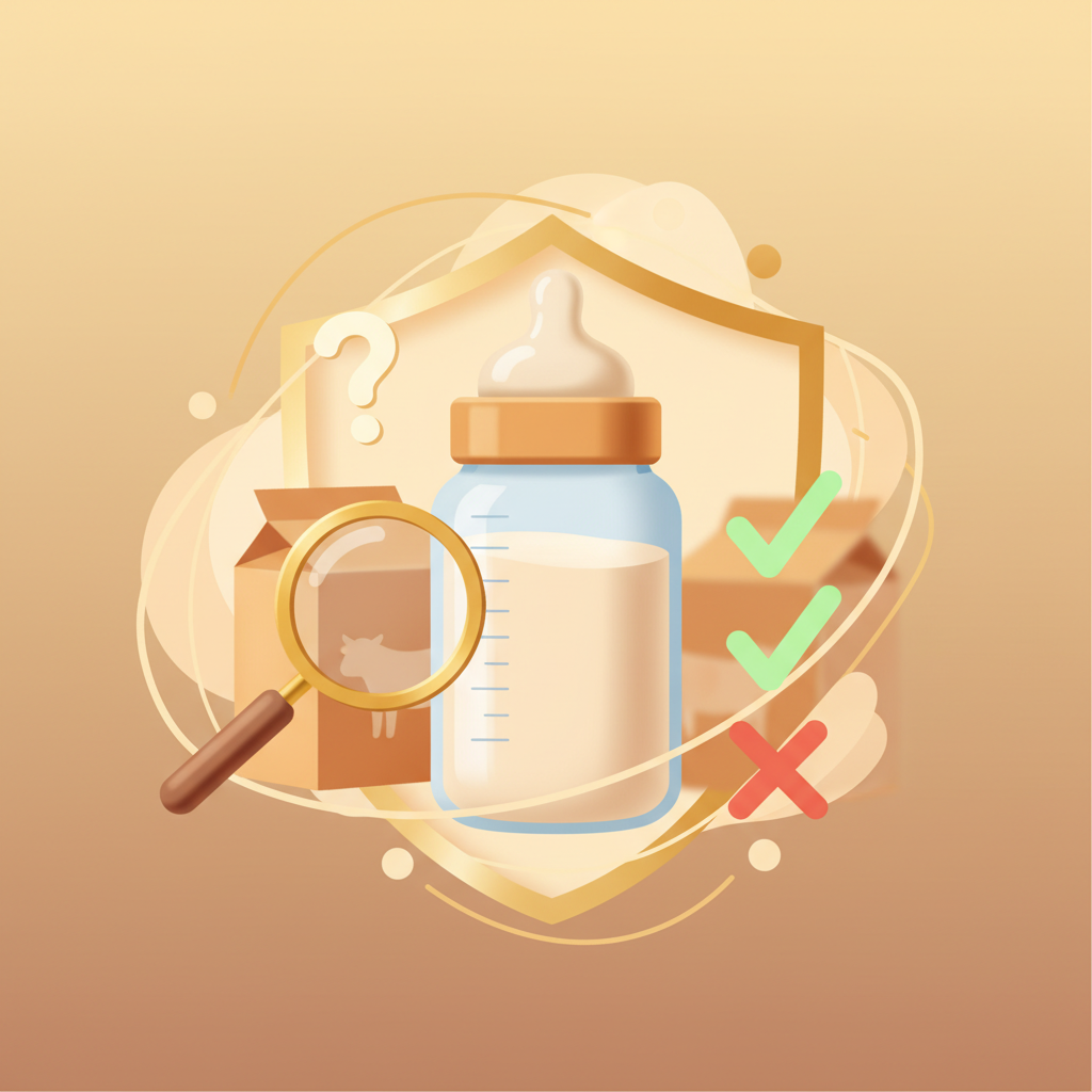 假牛栏奶粉怎么辨别? - 母婴育儿封面图
