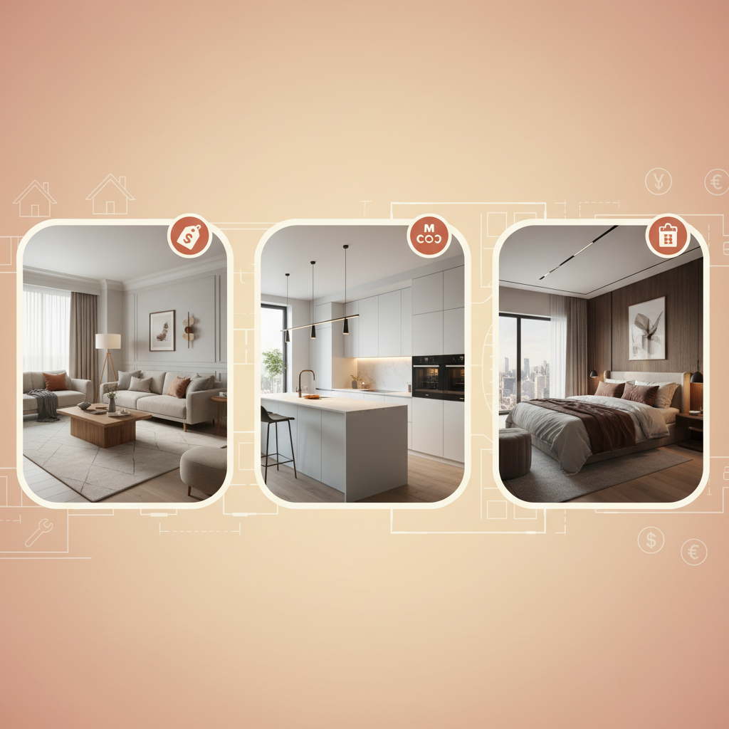 80平米装修效果图大全2026图片及价格对比:三套预算方案教你避坑