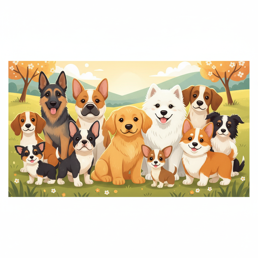 2024选狗避坑指南:常见狗的种类和图片大全,附狗的种类图片及价格