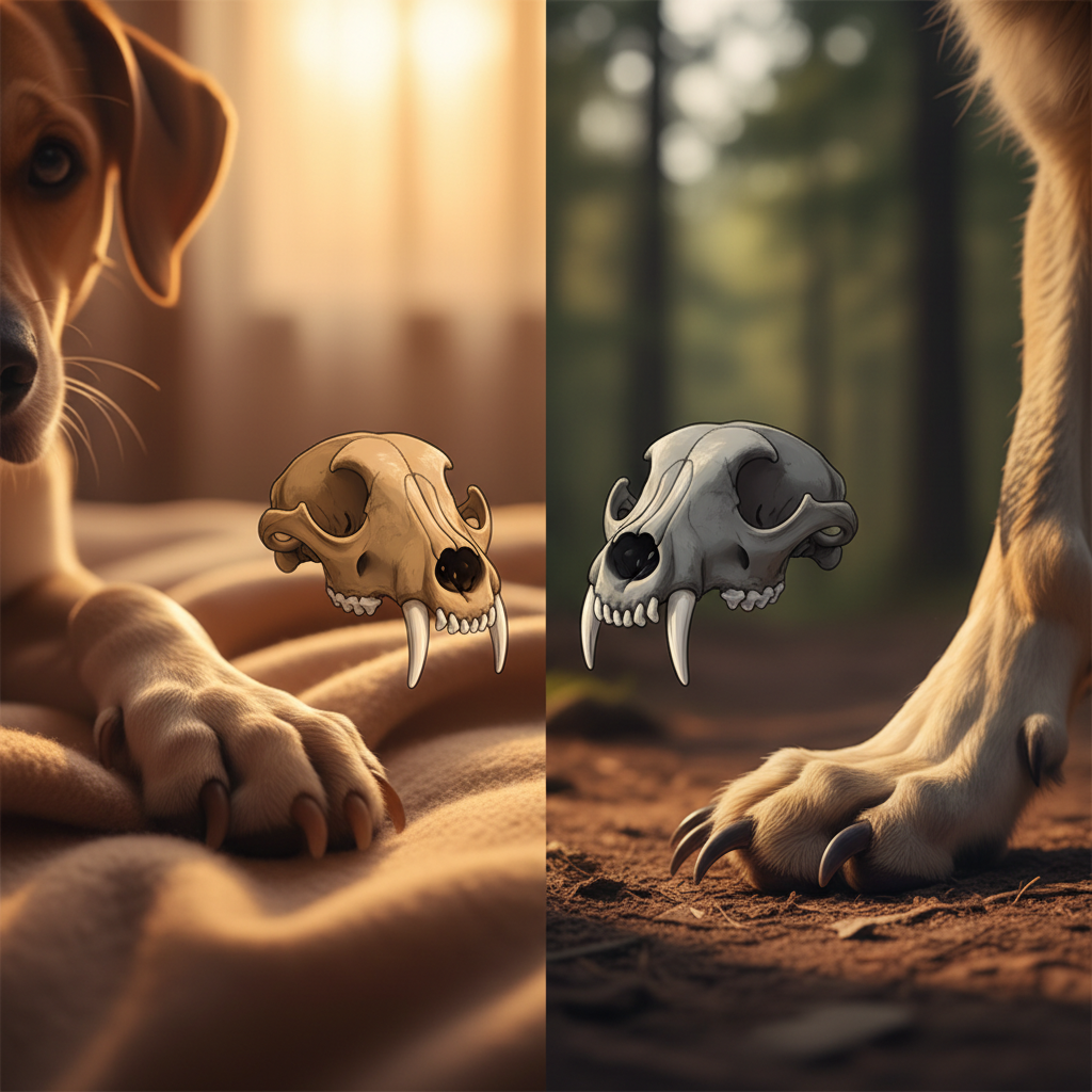 狗和犬的区别看脚趾獠牙？ - 宠物饲养封面图