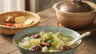 冬瓜汤家常做法怎么做？ - 美食菜谱封面图