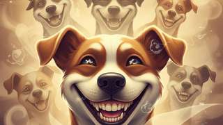 揭秘微笑的狗恐怖原图，深扒微笑狗恐怖原图:微笑狗原图片大全