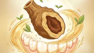 1味中药搞定牙龈出血，深度解析没食子漱口原理及其固齿功效