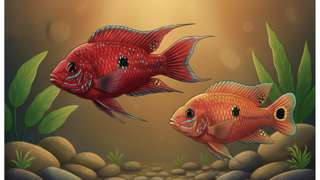 红宝石鱼公母鉴别指南：从体色到鳍部特征的全方位对照 - 宠物饲养封面图