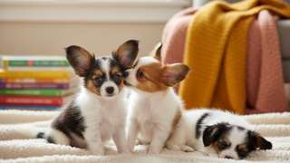 蝴蝶犬幼犬图片怎么看？ - 宠物饲养封面图