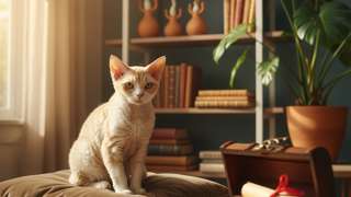 德文卷毛猫价格为什么贵？ - 宠物饲养封面图