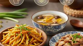 干黄花菜怎么做好吃（三种人不宜吃黄花菜） - 美食菜谱封面图
