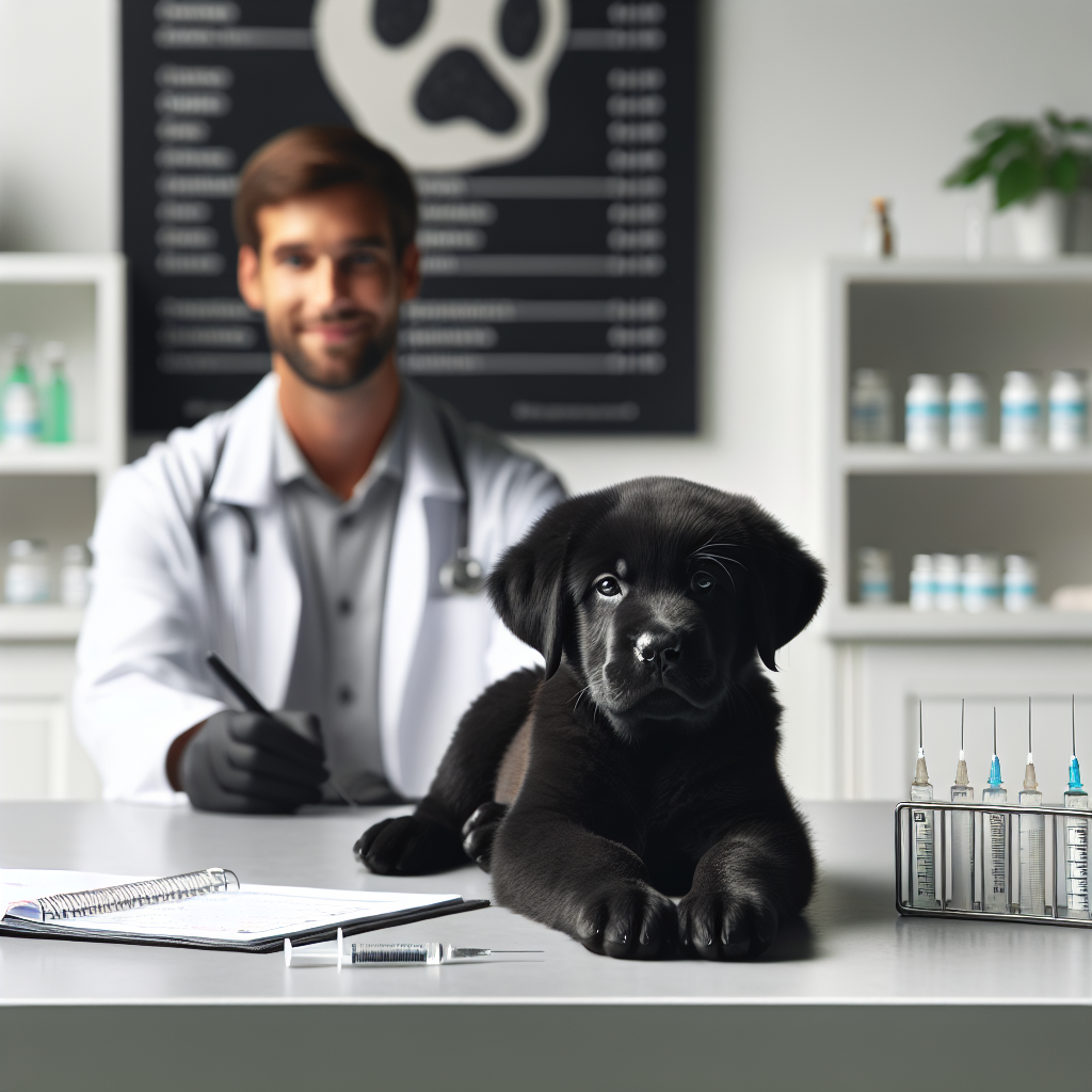 黑熊犬幼犬疫苗驱虫记录核对
