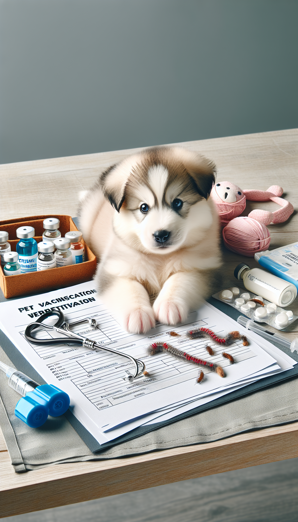 雪橇犬幼犬购买前核验疫苗和驱虫记录