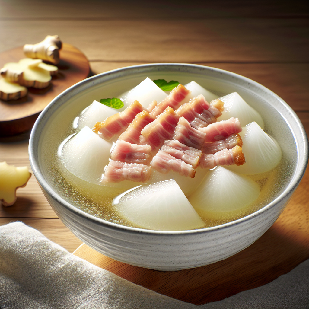 冬瓜汤的做法大全家常瘦肉冬瓜汤成品图